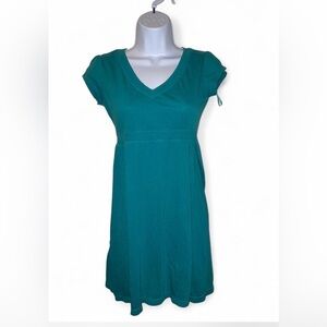 y2k Aeropostale Teal V-Neck Women's Dress/Top